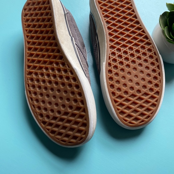 Grey Vans slip ons - Picture 2 of 2